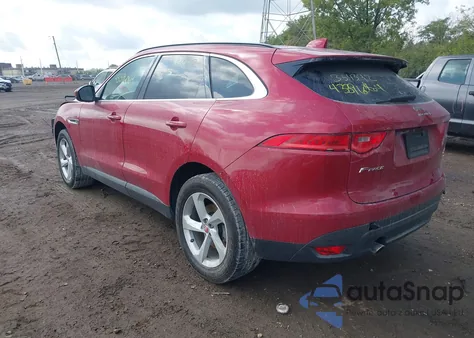 2019 Jaguar F-Pace 25T Premium из США, поврежденный, VIN SADCJ2FX4KA354342